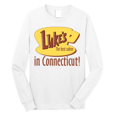 Stars Hollow Lukes Coffee The Best Coffee In Connecticut Long Sleeve Shirt