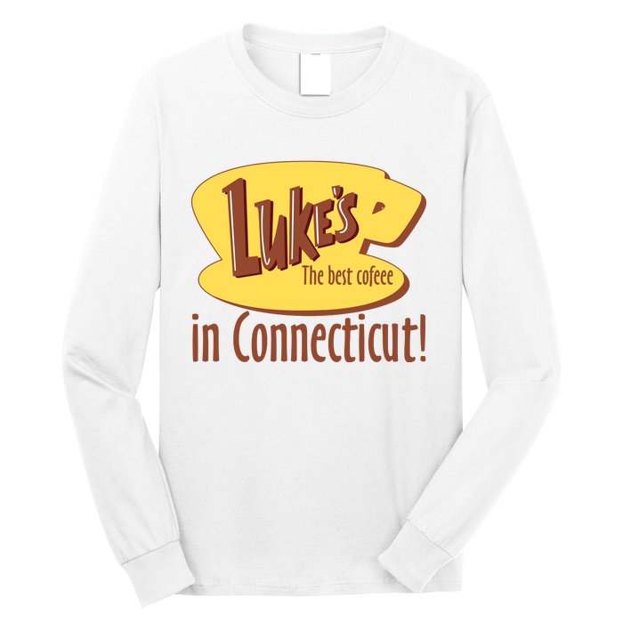 Stars Hollow Lukes Coffee The Best Coffee In Connecticut Long Sleeve Shirt