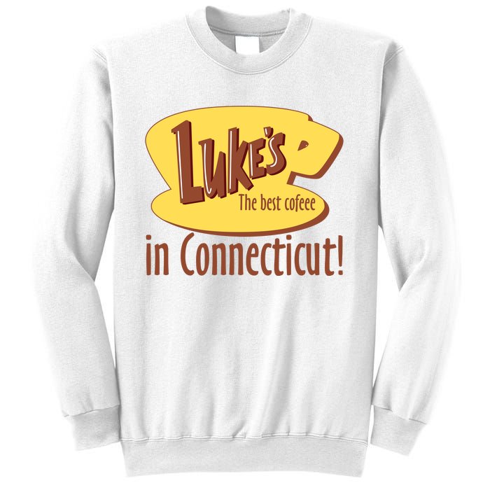 Stars Hollow Lukes Coffee The Best Coffee In Connecticut Sweatshirt