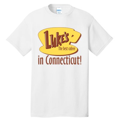 Stars Hollow Lukes Coffee The Best Coffee In Connecticut Tall T-Shirt