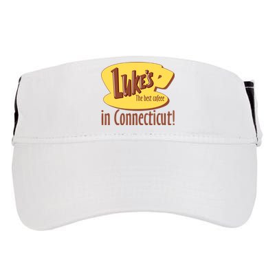 Stars Hollow Lukes Coffee The Best Coffee In Connecticut Adult Drive Performance Visor