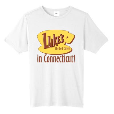 Stars Hollow Lukes Coffee The Best Coffee In Connecticut Tall Fusion ChromaSoft Performance T-Shirt