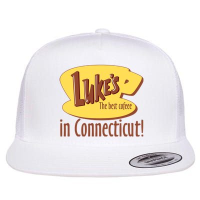 Stars Hollow Lukes Coffee The Best Coffee In Connecticut Flat Bill Trucker Hat