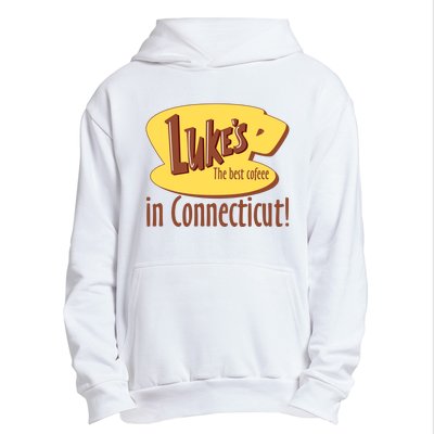 Stars Hollow Lukes Coffee The Best Coffee In Connecticut Urban Pullover Hoodie