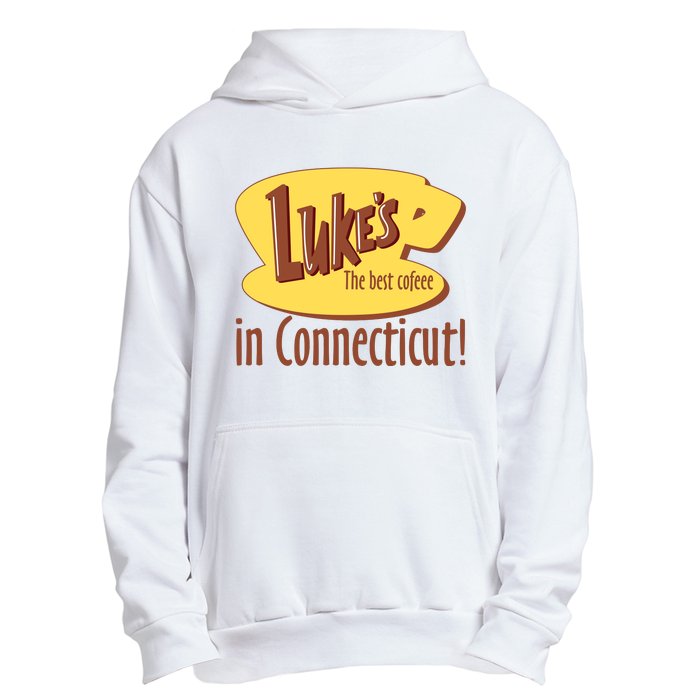 Stars Hollow Lukes Coffee The Best Coffee In Connecticut Urban Pullover Hoodie