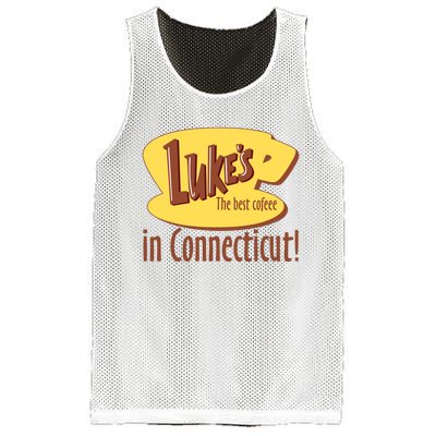 Stars Hollow Lukes Coffee The Best Coffee In Connecticut Mesh Reversible Basketball Jersey Tank