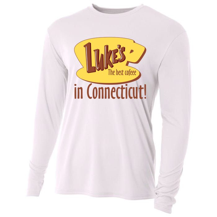 Stars Hollow Lukes Coffee The Best Coffee In Connecticut Cooling Performance Long Sleeve Crew