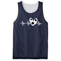 Soccer Heartbeat Love For Tween Girl Teens Women Mesh Reversible Basketball Jersey Tank