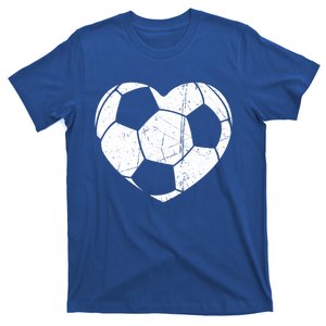 Soccer Heart Love Valentines Day Sport Player Boy Girls Gift T-Shirt