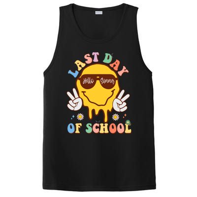 Sunglasses Happy Last Day Of School Graduate Hello Summer Cute Gift PosiCharge Competitor Tank