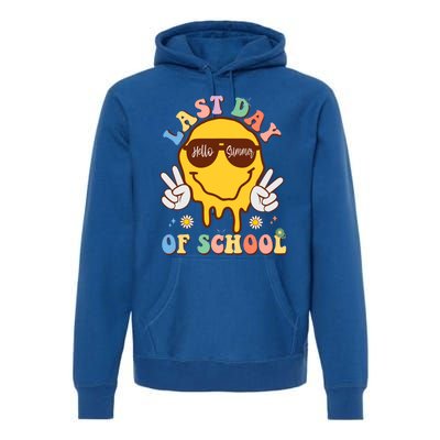 Sunglasses Happy Last Day Of School Graduate Hello Summer Cute Gift Premium Hoodie