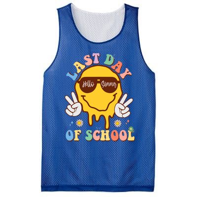 Sunglasses Happy Last Day Of School Graduate Hello Summer Cute Gift Mesh Reversible Basketball Jersey Tank