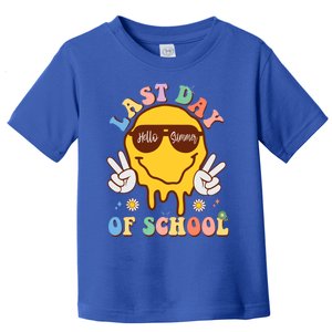 Sunglasses Happy Last Day Of School Graduate Hello Summer Cute Gift Toddler T-Shirt