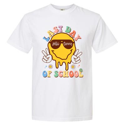 Sunglasses Happy Last Day Of School Graduate Hello Summer Cute Gift Garment-Dyed Heavyweight T-Shirt