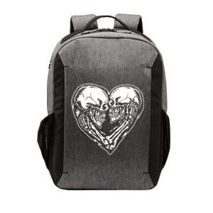 Skull Heart Love Vector Backpack