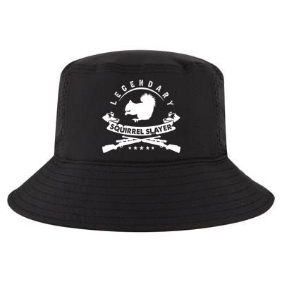 Squirrel Hunter Legendary Squirrel Slayer Squirrel Hunting Cool Gift Cool Comfort Performance Bucket Hat
