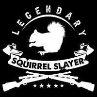 Squirrel Hunter Legendary Squirrel Slayer Squirrel Hunting Cool Gift City Backpack