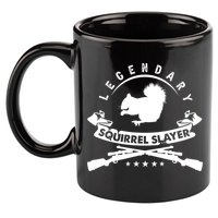 Squirrel Hunter Legendary Squirrel Slayer Squirrel Hunting Cool Gift 11oz C Handle Ceramic Mug