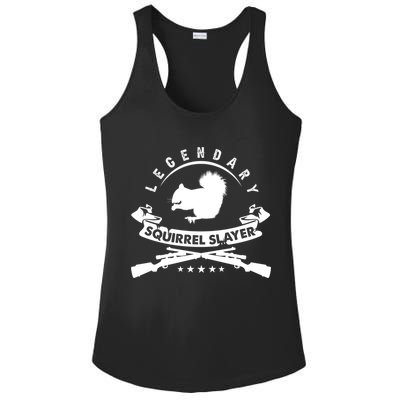 Squirrel Hunter Legendary Squirrel Slayer Squirrel Hunting Cool Gift Ladies PosiCharge Competitor Racerback Tank