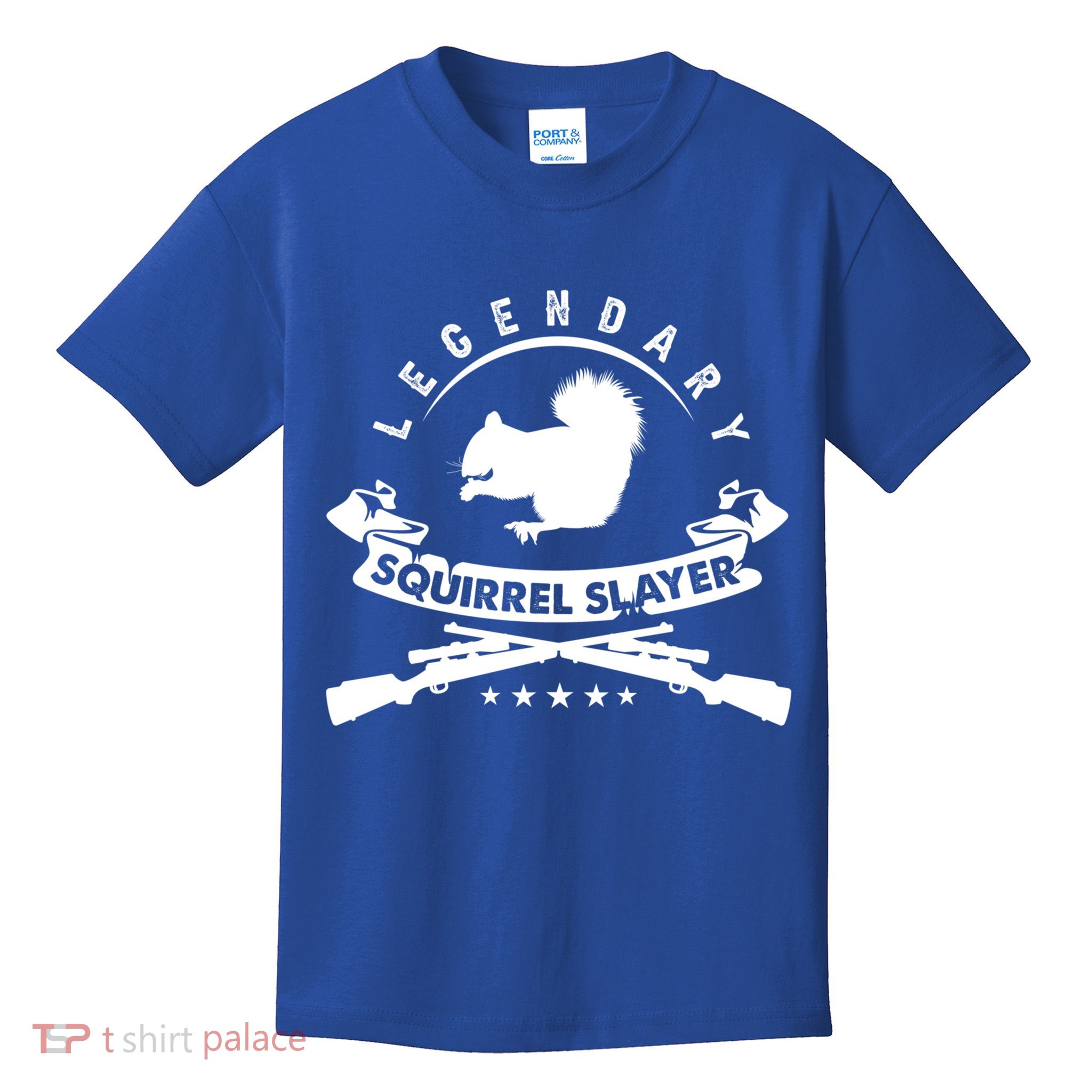 Squirrel Hunter Legendary Squirrel Slayer Squirrel Hunting Cool Gift Kids T-Shirt