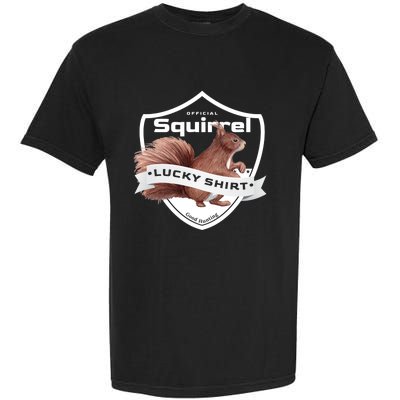 Squirrel Hunter Lucky Gift For Squirrel Hunting Funny Gift Garment-Dyed Heavyweight T-Shirt