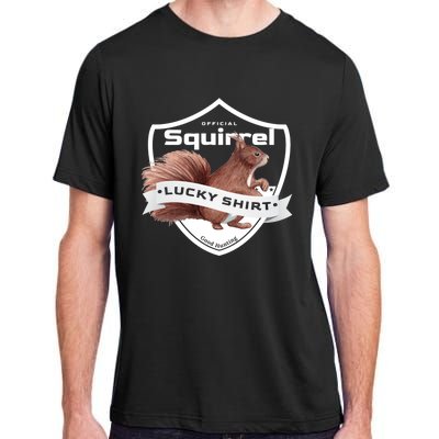 Squirrel Hunter Lucky Gift For Squirrel Hunting Funny Gift Adult ChromaSoft Performance T-Shirt