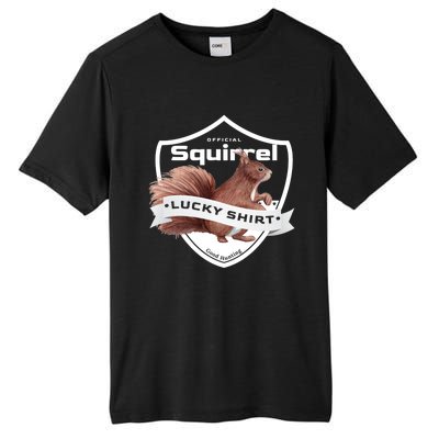 Squirrel Hunter Lucky Gift For Squirrel Hunting Funny Gift Tall Fusion ChromaSoft Performance T-Shirt