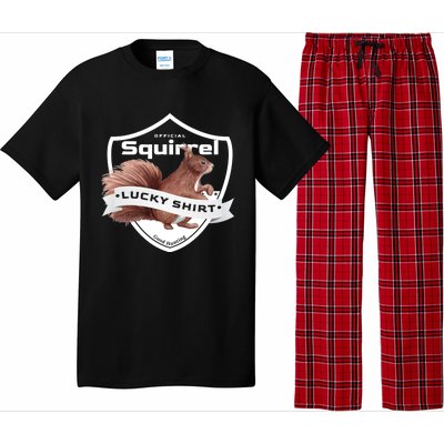 Squirrel Hunter Lucky Gift For Squirrel Hunting Funny Gift Pajama Set