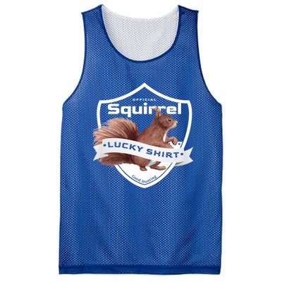 Squirrel Hunter Lucky Gift For Squirrel Hunting Funny Gift Mesh Reversible Basketball Jersey Tank