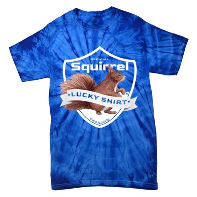 Squirrel Hunter Lucky Gift For Squirrel Hunting Funny Gift Tie-Dye T-Shirt