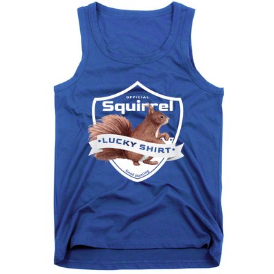 Squirrel Hunter Lucky Gift For Squirrel Hunting Funny Gift Tank Top