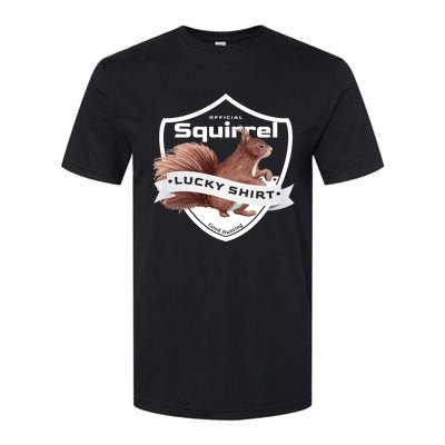 Squirrel Hunter Lucky Gift For Squirrel Hunting Funny Gift Softstyle CVC T-Shirt