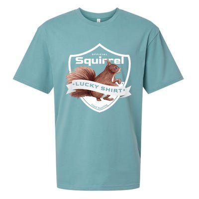 Squirrel Hunter Lucky Gift For Squirrel Hunting Funny Gift Sueded Cloud Jersey T-Shirt