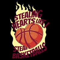 Stealing Hearts Like I Steal Basketballs Cooling Performance Crew T-Shirt