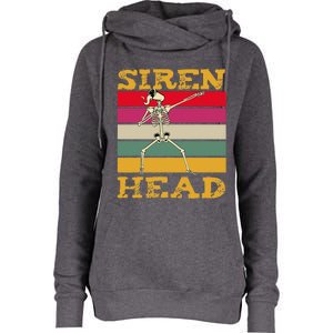 Siren Head Mystical Funny Dabbing Scary Creepy Womens Funnel Neck Pullover Hood