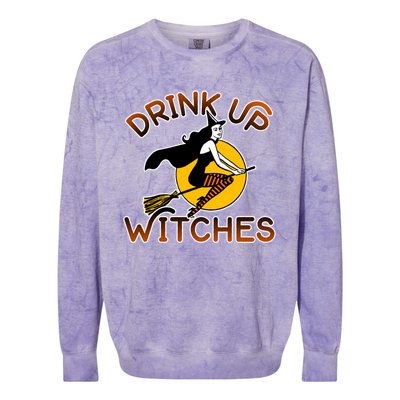 Sexy Halloween Meaningful Gift Up Witches Gift Colorblast Crewneck Sweatshirt