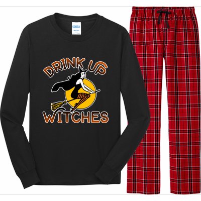 Sexy Halloween Meaningful Gift Up Witches Gift Long Sleeve Pajama Set