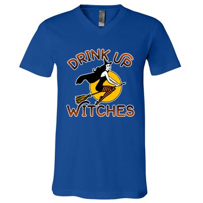 Sexy Halloween Meaningful Gift Up Witches Gift V-Neck T-Shirt