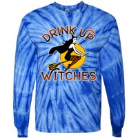 Sexy Halloween Meaningful Gift Up Witches Gift Tie-Dye Long Sleeve Shirt