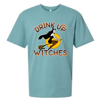 Sexy Halloween Meaningful Gift Up Witches Gift Sueded Cloud Jersey T-Shirt