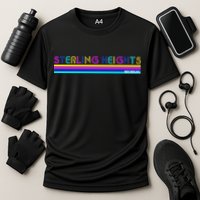 Sterling Heights Michigan Retro Cooling Performance Crew T-Shirt