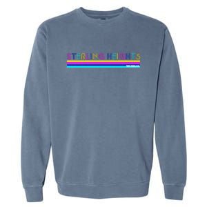 Sterling Heights Michigan Retro Garment-Dyed Sweatshirt