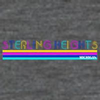 Sterling Heights Michigan Retro Backpack