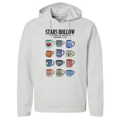 Stars Hollow Mugs Performance Fleece Hoodie