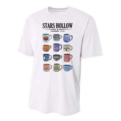 Stars Hollow Mugs Performance Sprint T-Shirt