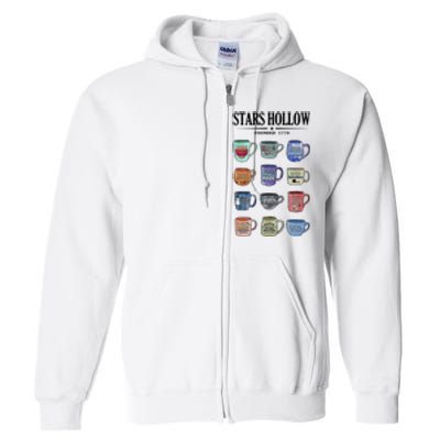 Stars Hollow Mugs Full Zip Hoodie