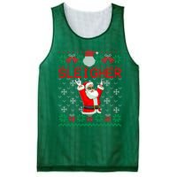 Sleigher Heavy Metal Music Hail Santa Ugly Christmas Sweater Mesh Reversible Basketball Jersey Tank