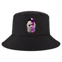Scary Halloween Mask And Knife Cool Comfort Performance Bucket Hat