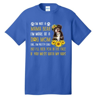 Sunflower Havanese Mom Mothers Day Dog Mom Gift Tall T-Shirt