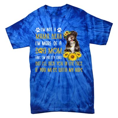 Sunflower Havanese Mom Mothers Day Dog Mom Gift Tie-Dye T-Shirt